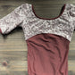 Letizia Lace Half Sleeve Leotard