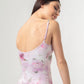 Lia Floral Camisole Leotard