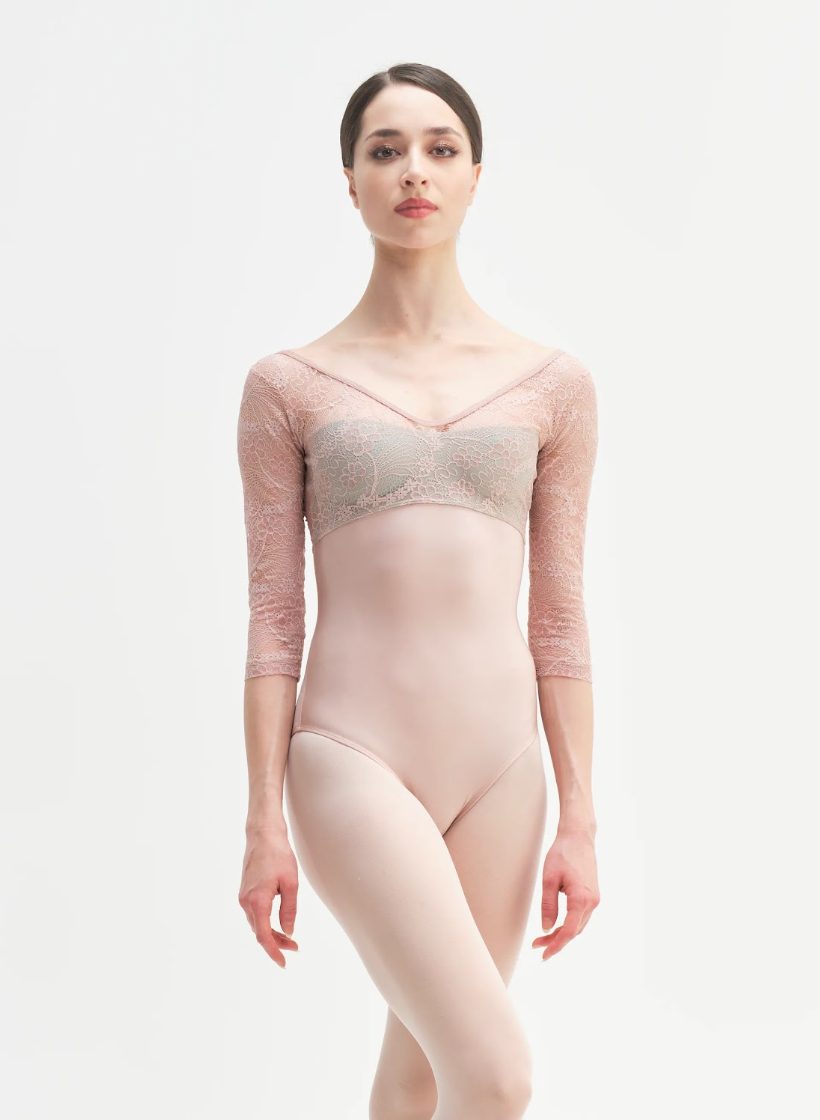 Maia Three Quarter Leotard Ballet Class - Preorder