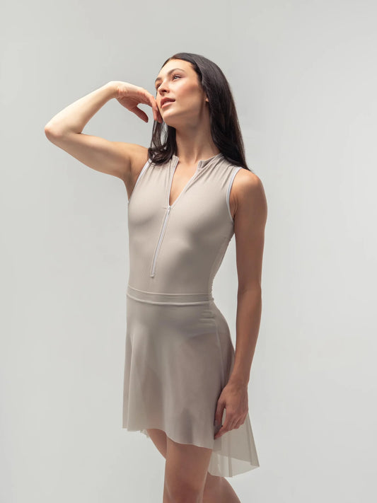 Aura Zip-Front Leotard - Multiple Colorways