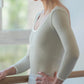 Alma Three Quarter Sleeve Leotard