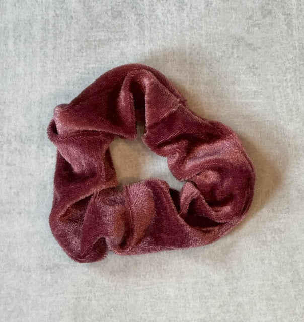 Velour Scrunchies