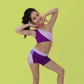 Girls Asymmetrical Crop Top - DT005