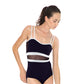 Mitzuko Double Camisole Leotard with Mesh Inserts - AL-M22