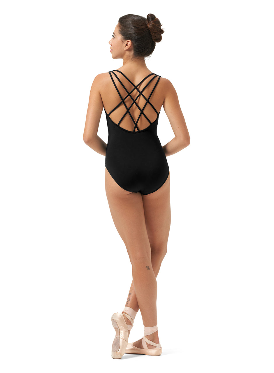 Tank Leotard with Strappy Back - M3113LM