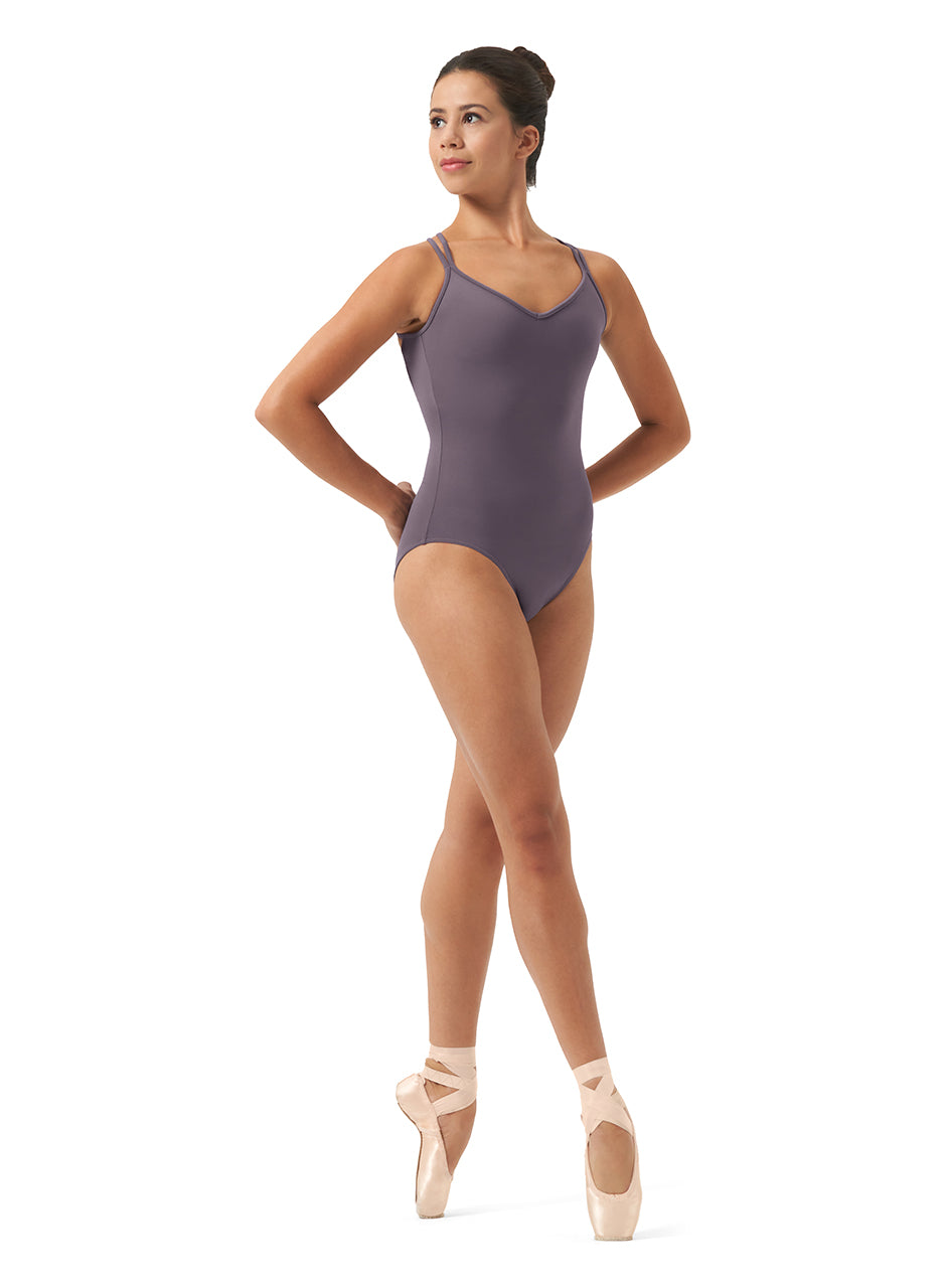 Camisole Leotard with Strappy Back - M2186LM - Multiple Colorways