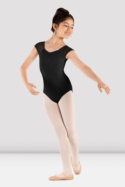 Girls Majesty Cap Sleeve Leotard - M1565C