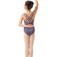 Girls Boatneck Tank Leotard with Strappy Back - M487C