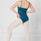 Girls Camisole Leotard with Mesh Waist Insert - 1704