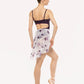 Vienna High Low Wrap Skirt - Moonlit Garden