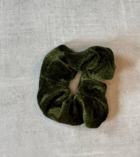 Velour Scrunchies