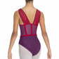 Nell Color Bloch Tank Leotard