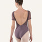 Siera Mesh Mesh Short Sleeve Leotard - DA4072MPN