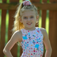 Girls Nutcracker Print Tank Leotard - LE107