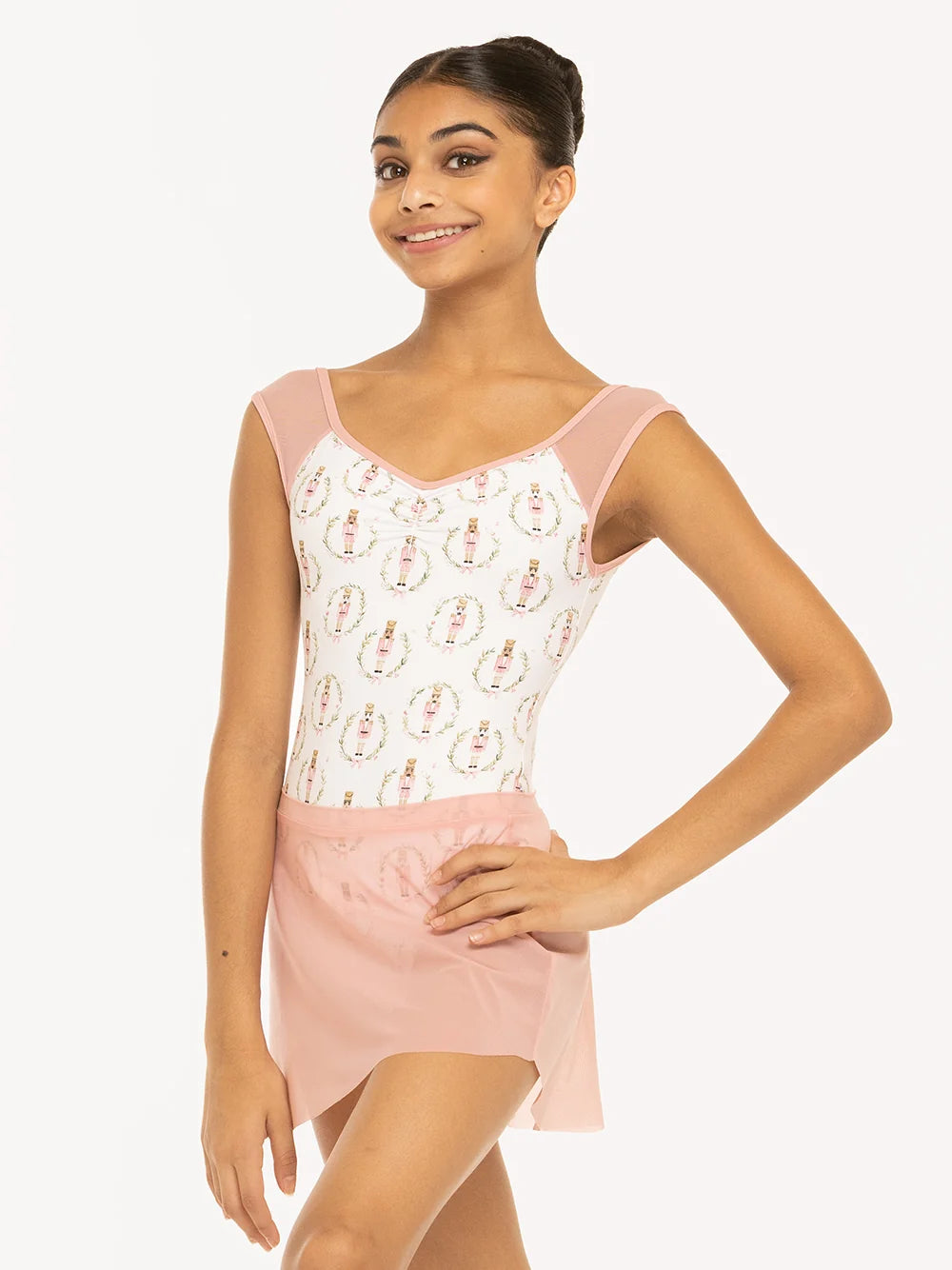 Celine Nutcracker Leotard - Nutcracker Wreath