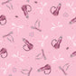 Pink Leopard Bow Playsuit - LE103
