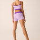 Girls Color Block Crop Top - 326