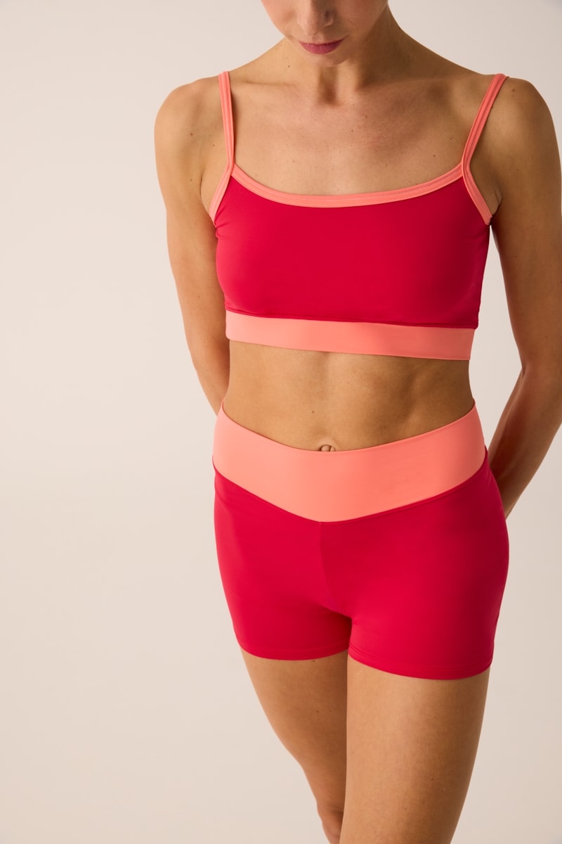 Girls Color Block Short - 327