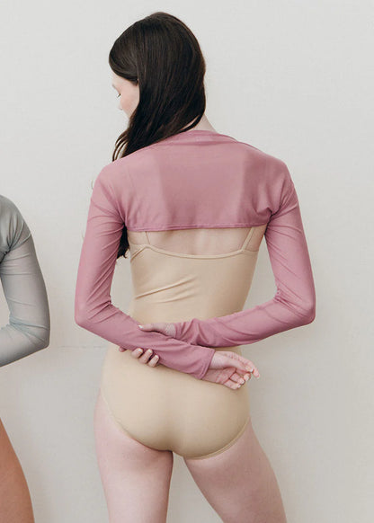 Natalie Shrug - Mesh Rosewood