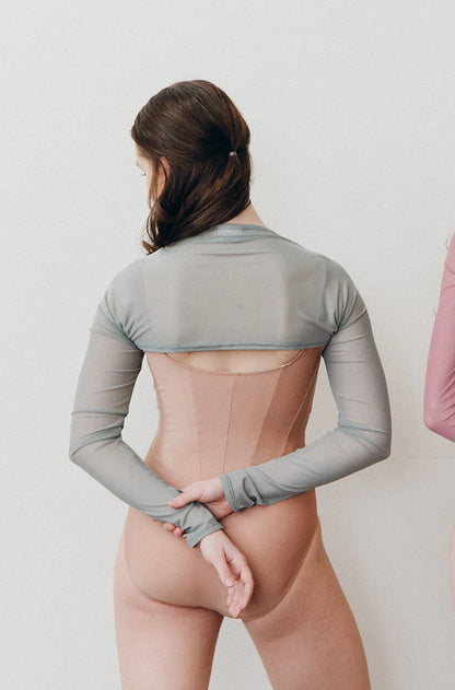 Natalie Shrug - Mesh Olivia