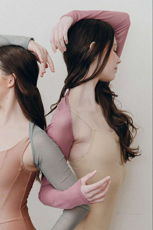 Natalie Shrug - Mesh Rosewood