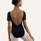 Siera Mesh Mesh Short Sleeve Leotard - DA4072MPN