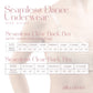 Seamless Padded Clear Back Bra