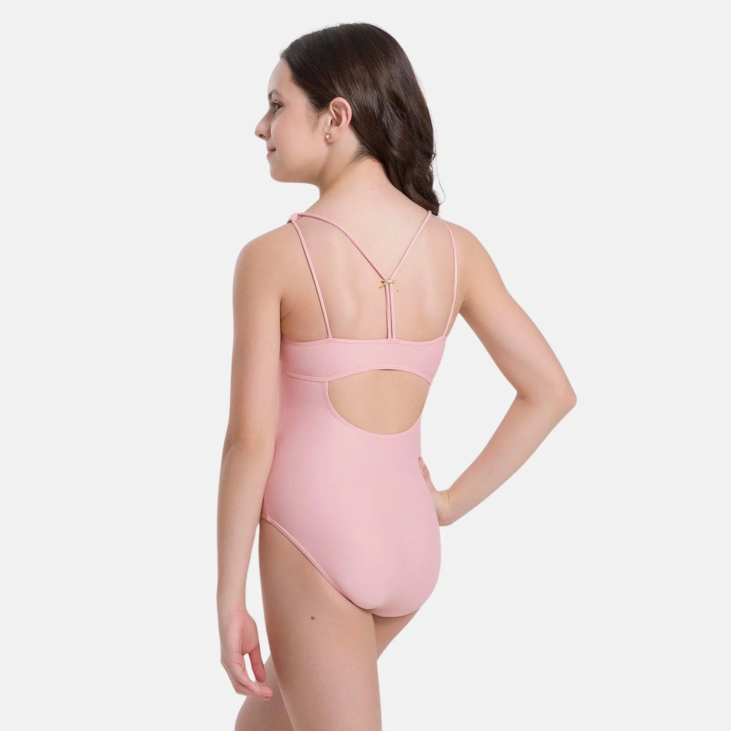 Girls Hana Camisole Leotard - BY73C