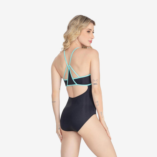 Laine High Neck Camisole Leotard - BY04