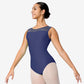 Tank Leotard with Mesh Straps and Back - SL127