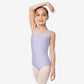 Girls Tank Leotard with Mesh Straps and Back - SL128