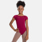 Girls Tilly Lace Cap Sleeve Leotard - SL17