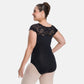 Tricia Cap Sleeve Leotard - SL196