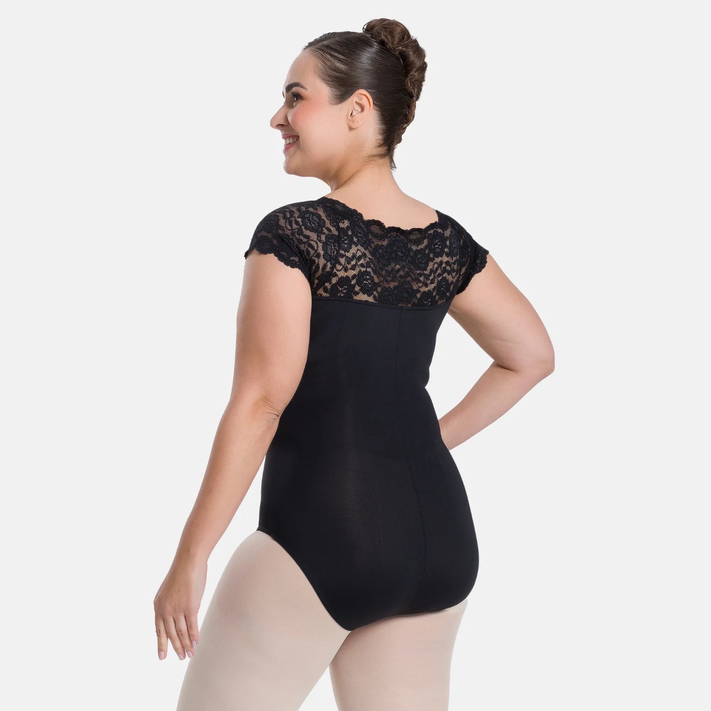 Tricia Cap Sleeve Leotard - SL196