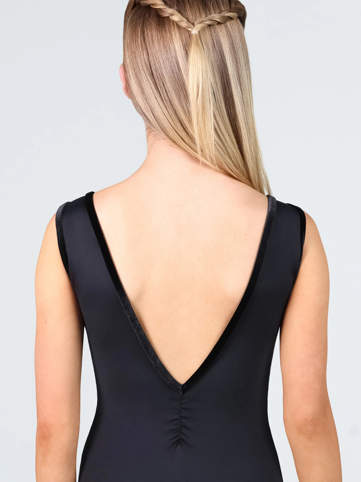 Girls Venice Bateau Neck Leotard - 2863C