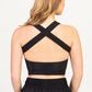 Balletcore Pinch-Front Crop Top - 4014A