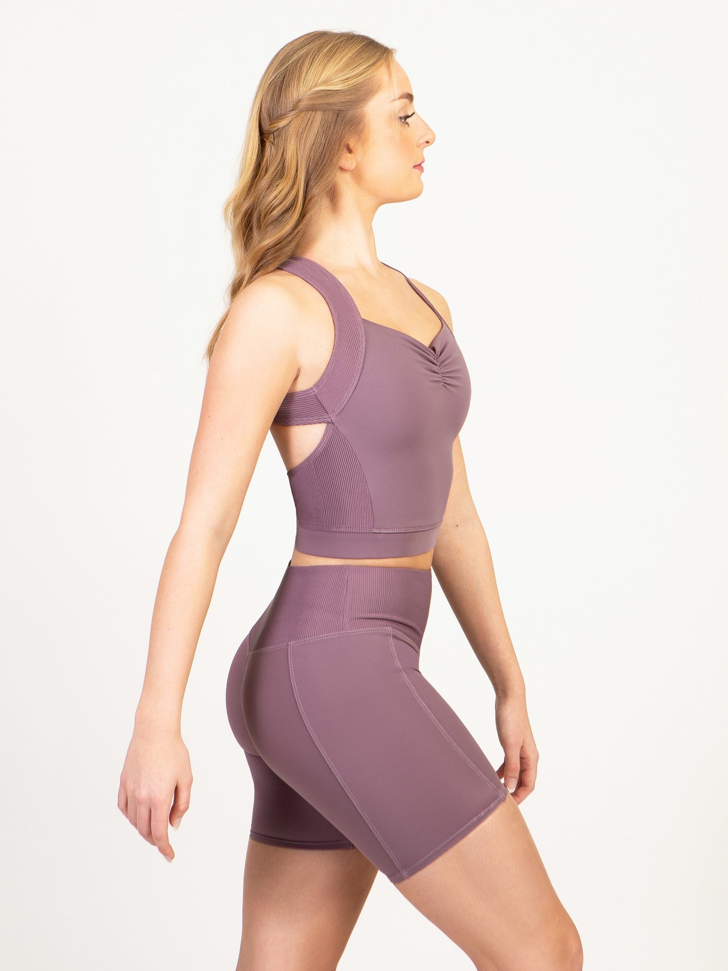 Balletcore Pinch-Front Crop Top - 4014A