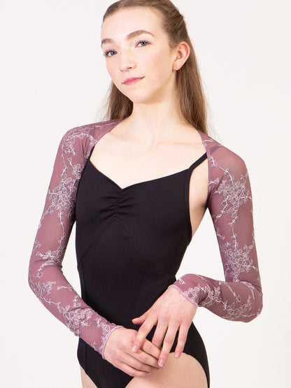 Soiree Long Sleeve Shrug Top - 4018A