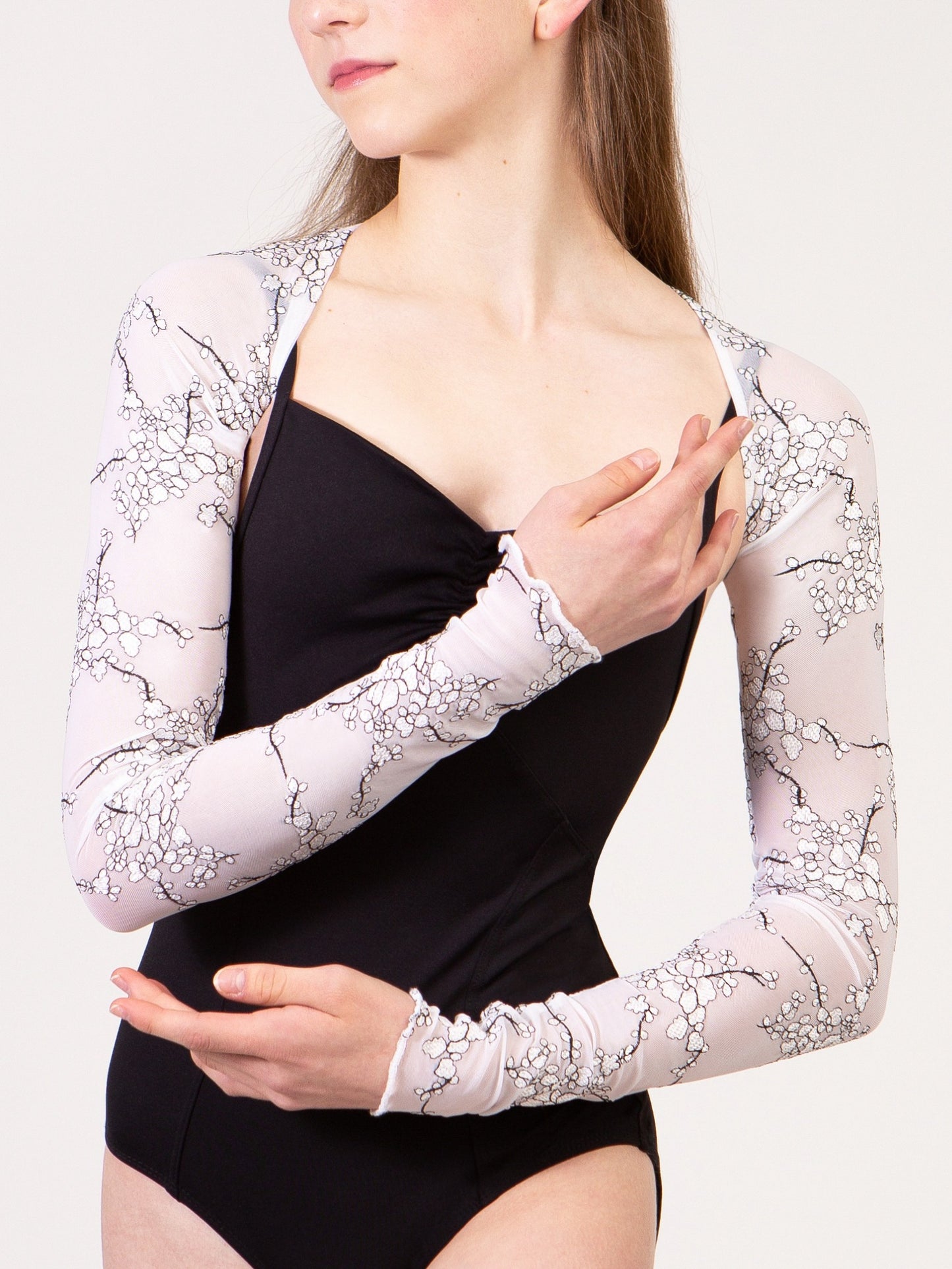 Soiree Long Sleeve Shrug Top - 4018A