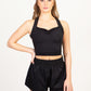 Balletcore Pinch-Front Crop Top - 4014A