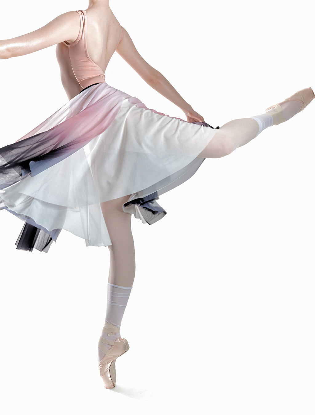SecondSkin Palace-Dress V-Neck Leotard
