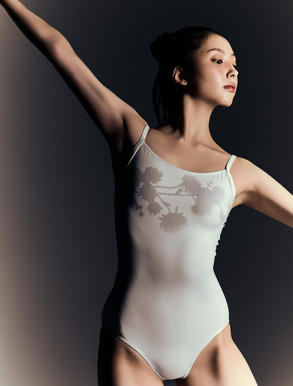SecondSkin ROOT Chrysanthemum Monochrome Leotard