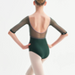 Tersicore Three Quarter Sleeve Leotard Ballet Class - Preorder