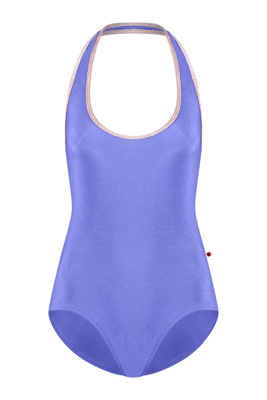 Jaione Halter Leotard - Lavender