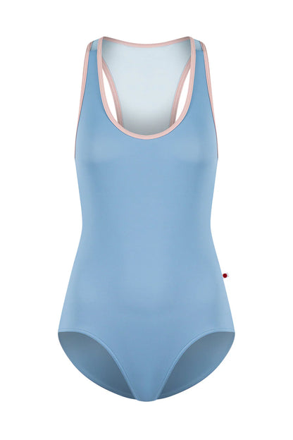 Alex Racerback Leotard - Bluebell