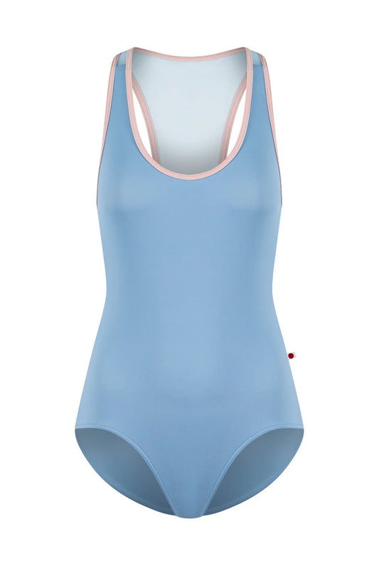 Alex Racerback Leotard - Bluebell