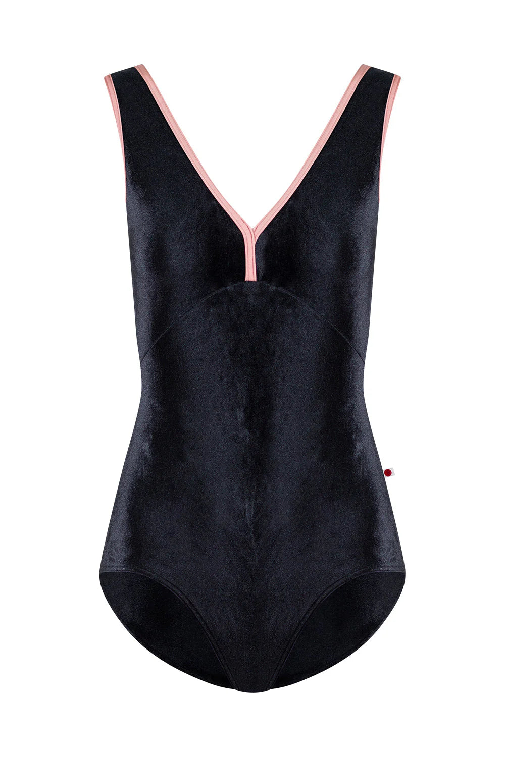 Alicia Tank Leotard - Black Velvet