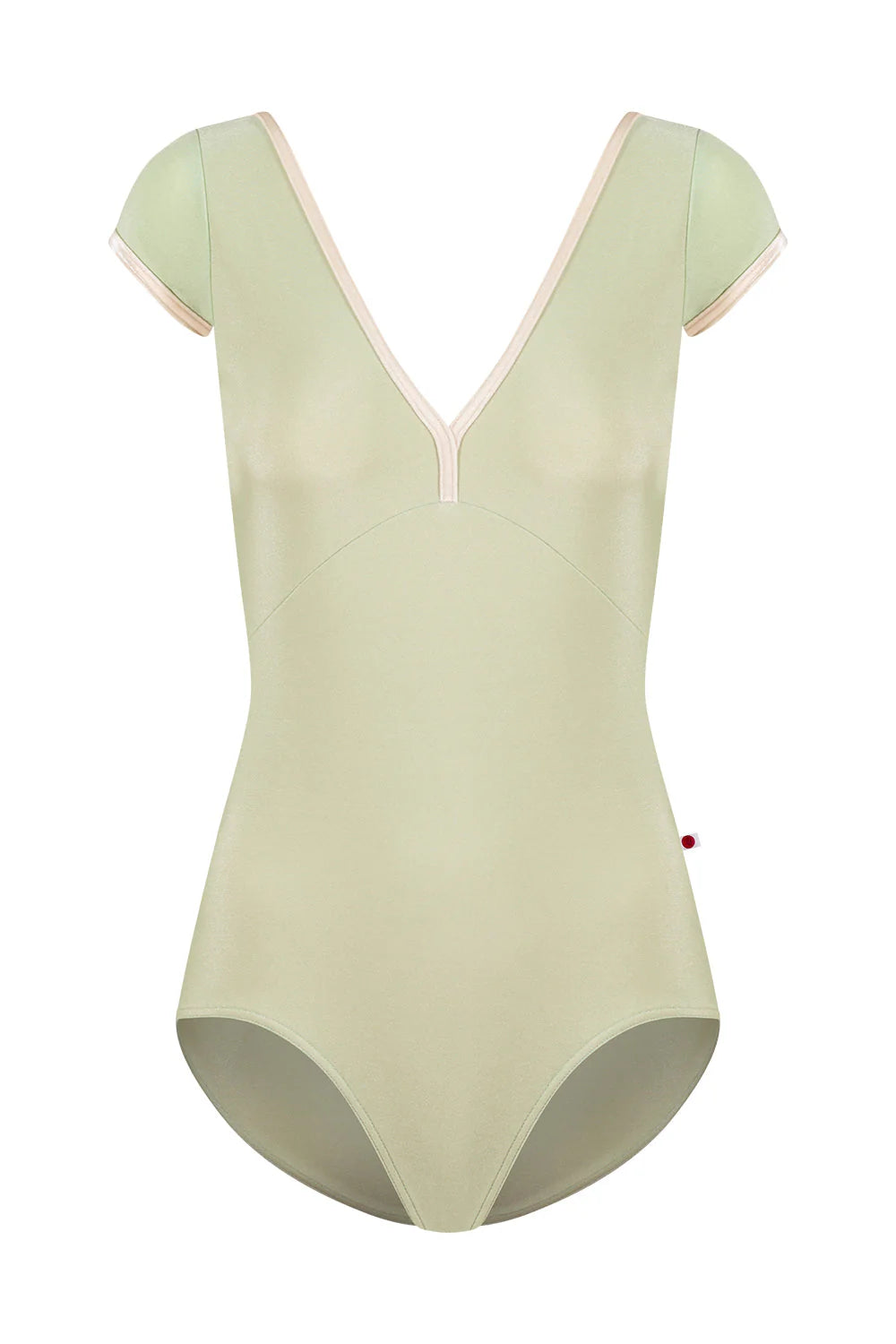 Alicia Cap Sleeve Leotard - Ginko