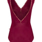 Alicia Tank Leotard - Burgundy