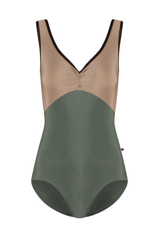 Anna Duo Tank Leotard - Sage